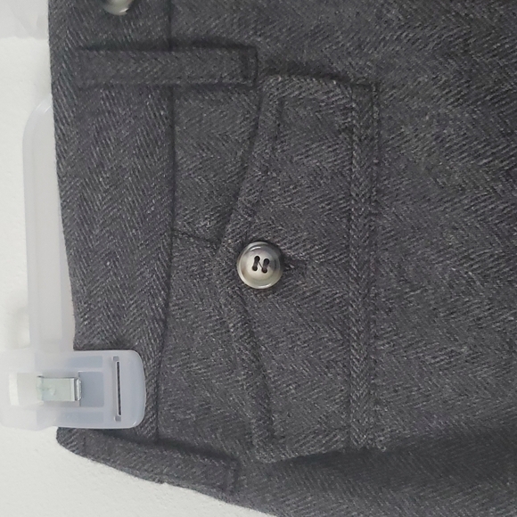 Dolce & Gabbana Flare Wool Pantsuit Size 6 in dark Charcoal gray - Picture 9 of 11